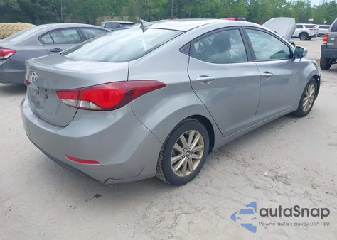2016 Hyundai Elantra Se из США, поврежденный, VIN KMHDH4AE6GU491734
